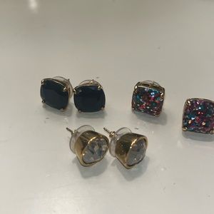 Kate Spade earrings - 3 pairs